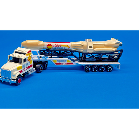Majorette HO Scale Transport Semi Truck Trailer 600 Series #610 NASA Space 3000 - Picture 1 of 16
